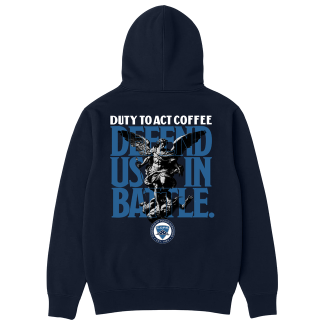 Defend Us In Battle Hoodie & Medium Roast