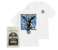 Defend Us In Battle T-Shirt & Medium Roast