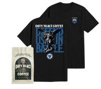 Defend Us In Battle T-Shirt & Dark Roast