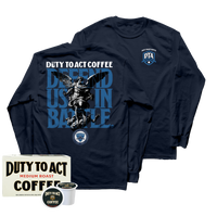 Defend Us In Battle Long Sleeve & Medium Roast