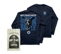 Defend Us In Battle Long Sleeve & Dark Roast