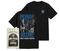Honor the Badge T-Shirt & Medium Roast
