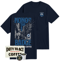 Honor the Badge T-Shirt & Medium Roast