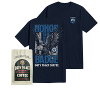 Honor the Badge T-Shirt & Medium Roast