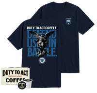 Defend Us In Battle T-Shirt & Medium Roast