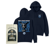 Defend Us In Battle Hoodie & Dark Roast