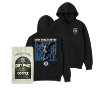 Defend Us In Battle Hoodie & Dark Roast