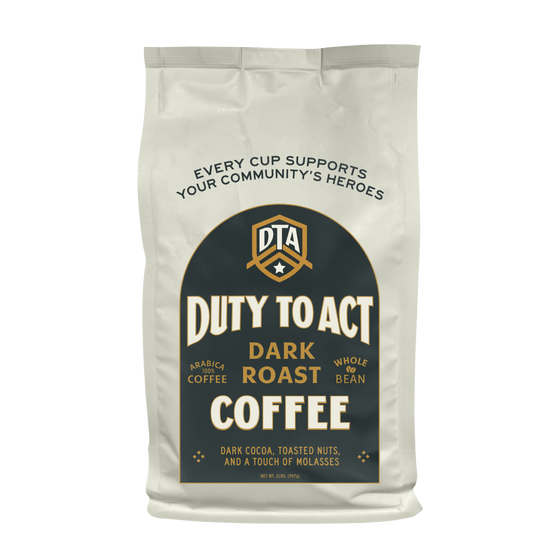 2 lb bag of Duty To Act coffee