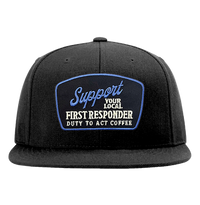 Support Your Local First Responder Canvas Snapback