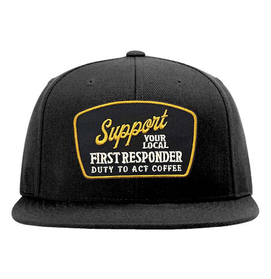 Support Your Local First Responder Canvas Snapback