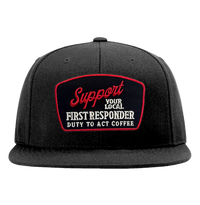 Support Your Local First Responder Canvas Snapback