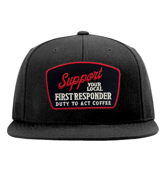 Support Your Local First Responder Canvas Snapback