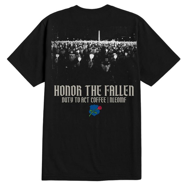 Honor The Fallen Candle Light T-Shirt