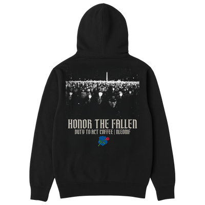 Honor The Fallen Candle Light Hoodie