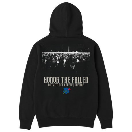 Honor The Fallen Candle Light Hoodie