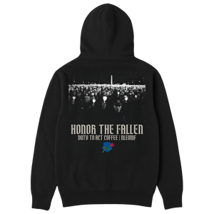 Honor The Fallen Candle Light Hoodie