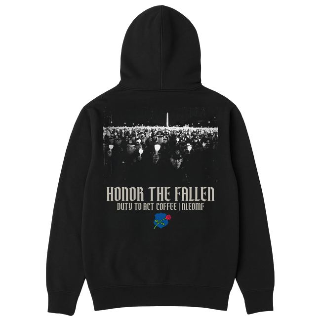 Honor The Fallen Candle Light Hoodie