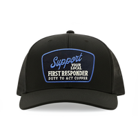 Support Your Local First Responder Canvas Trucker