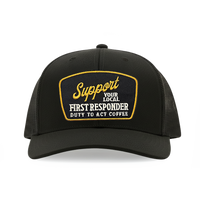Support Your Local First Responder Canvas Trucker