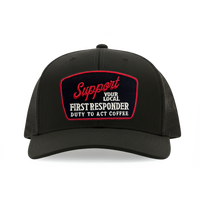 Support Your Local First Responder Canvas Trucker