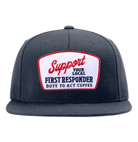 Support Your Local First Responder Canvas Snapback