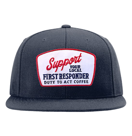Support Your Local First Responder Canvas Snapback