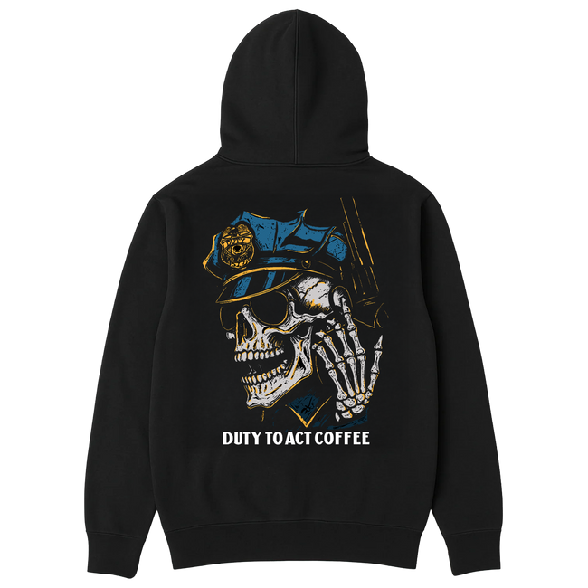 Police Skull Hoodie