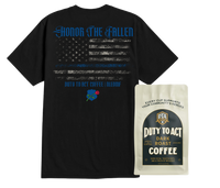 Honor The Fallen Flag & Dark Roast
