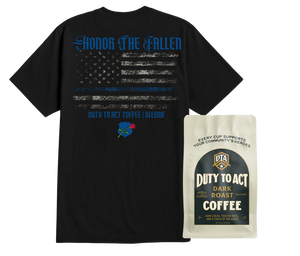 Honor The Fallen Flag & Dark Roast