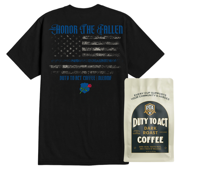 Honor The Fallen Flag & Dark Roast