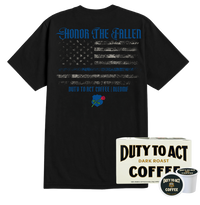 Honor The Fallen Flag & Dark Roast