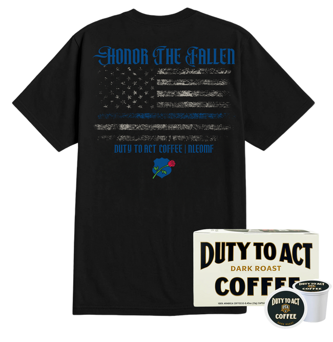 Honor The Fallen Flag & Dark Roast