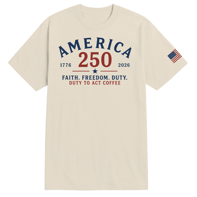 Faith Freedom Duty T-Shirt