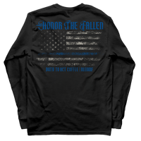 Honor The Fallen Flag Long Sleeve