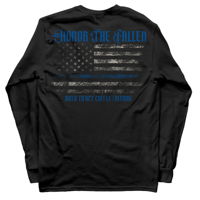 Honor The Fallen Flag Long Sleeve