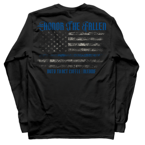 Honor The Fallen Flag Long Sleeve