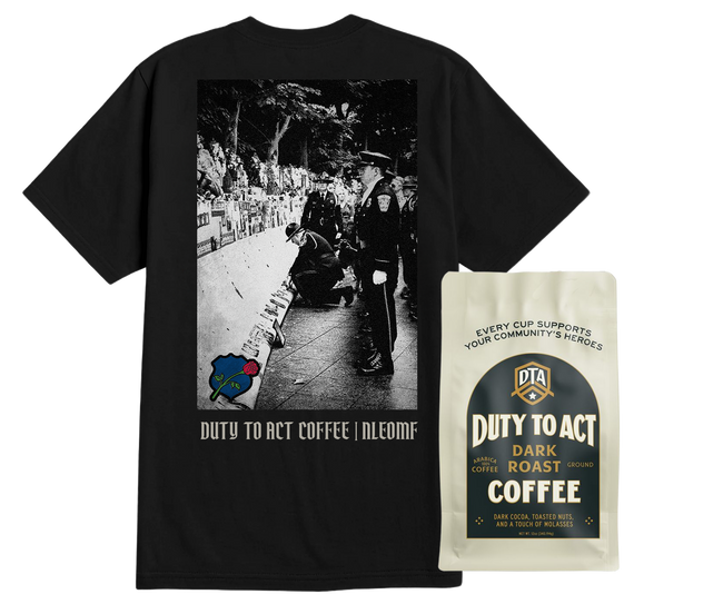 Honor The Fallen Names T-Shirt & Dark Roast