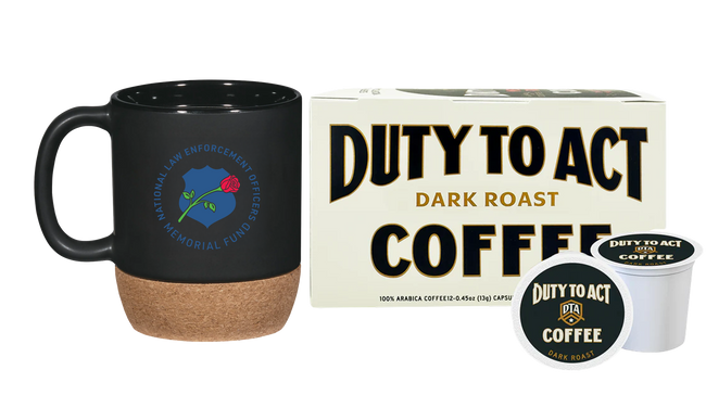 NLEOMF Mug & Dark Roast