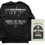 Honor The Fallen Candle Light Long Sleeve & Medium Roast