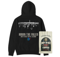 Honor The Fallen Candle Light Hoodie & Medium Roast