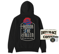 Honor The Fallen Rose Hoodie & Medium Roast