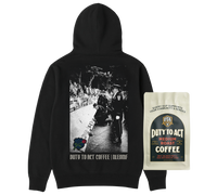 Honor The Fallen Names Hoodie & Medium Roast