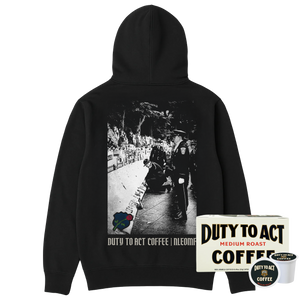 Honor The Fallen Names Hoodie & Medium Roast