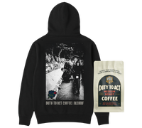 Honor The Fallen Names Hoodie & Medium Roast