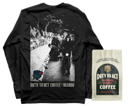 Honor The Fallen Names Long Sleeve & Medium Roast