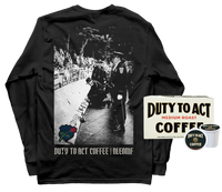 Honor The Fallen Names Long Sleeve & Medium Roast