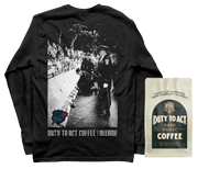Honor The Fallen Names Long Sleeve & Dark Roast