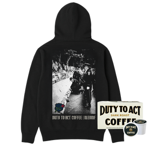 Honor The Fallen Names Hoodie & Dark Roast