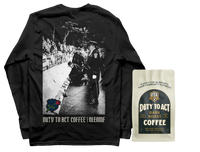 Honor The Fallen Names Long Sleeve & Dark Roast