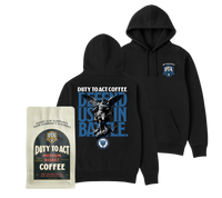 Defend Us In Battle Hoodie & Medium Roast